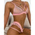 Sajiero Zick Bikini Style Embroidered Lingerie set