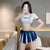 Goal Line Goddess Cheerleader Roleplay Lingerie Set