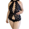 Plus Size Lace Babydoll Teddies Lingerie Set